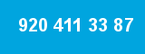 920 411 33 87